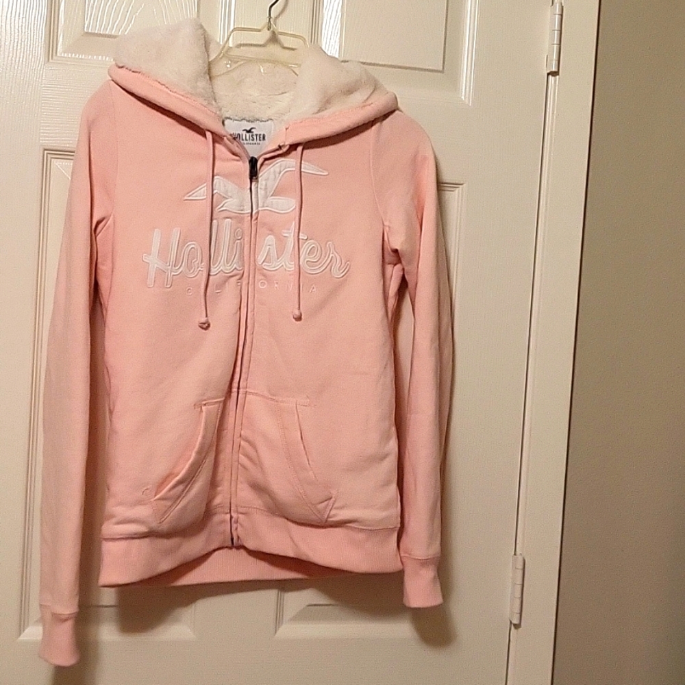 Hollister zip up hoodie